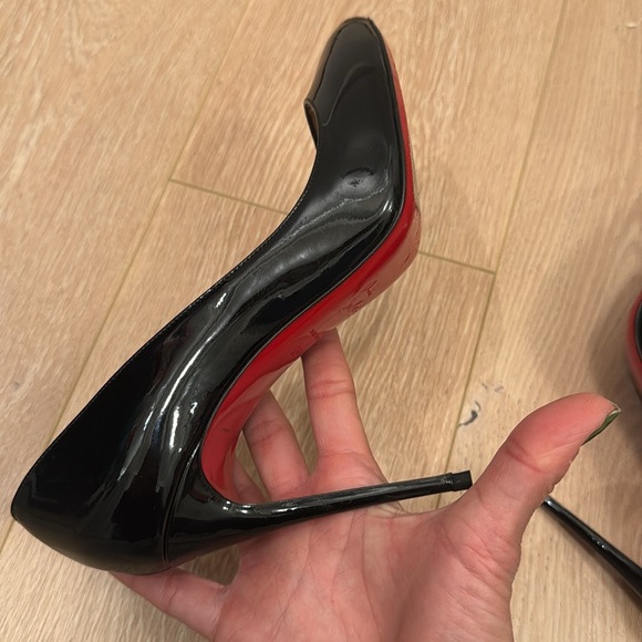 Tibur 100 patent black Christian Louboutin - Picture 6 of 12
